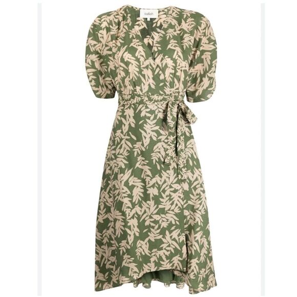 Ba&Sh Tabby Dress in Green - Picture 1 of 9